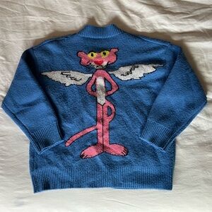 Pink Panther Knit Cardigan